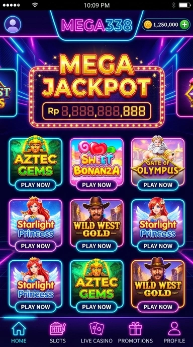 mega338 — galeri pratinjau Resmi APK